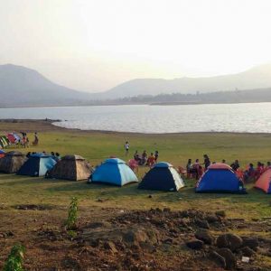 pawna lake camping in tents